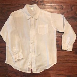 Boys Linen dress shirt
